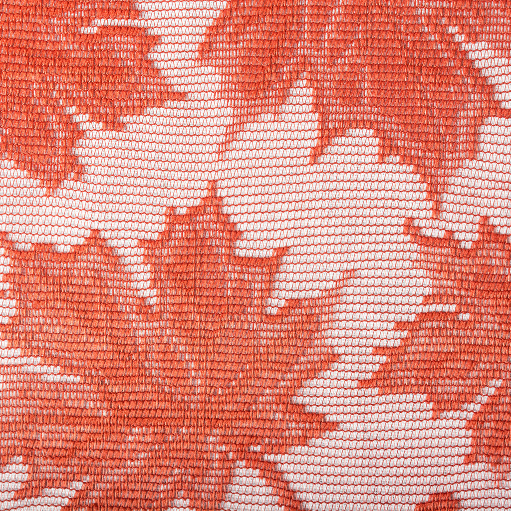 DII Spice Maple Leaf Lace Table Topper, 40x40"