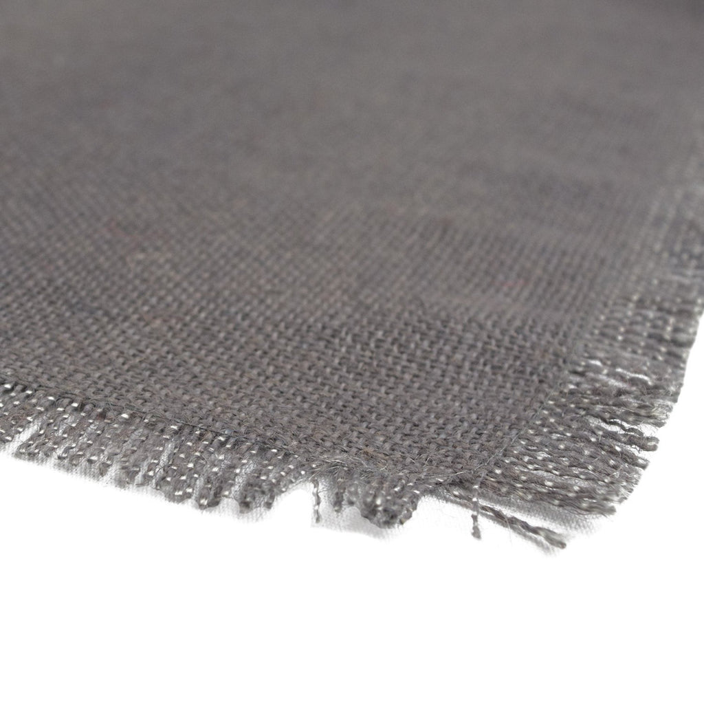 DII Gray Jute Table Runner