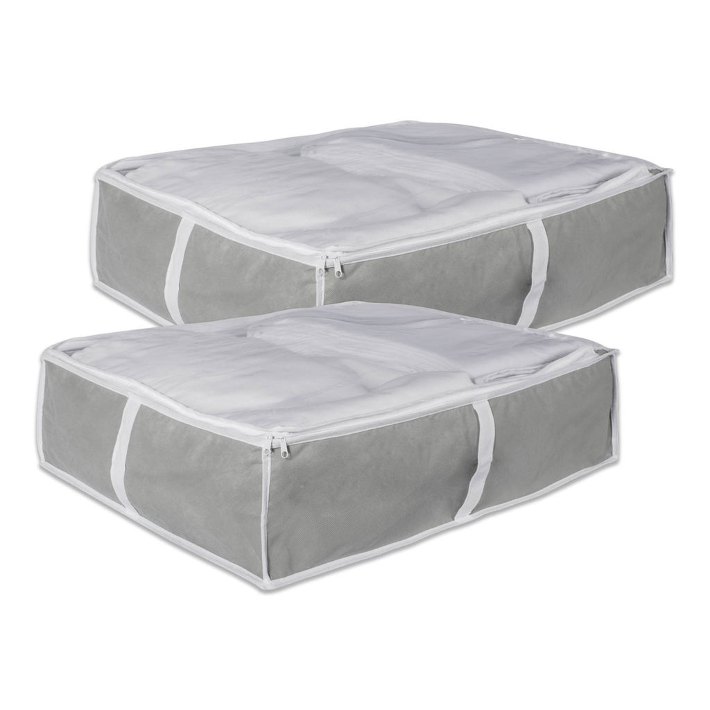 Medium Gray Under-The-Bed Soft Storage Set/2