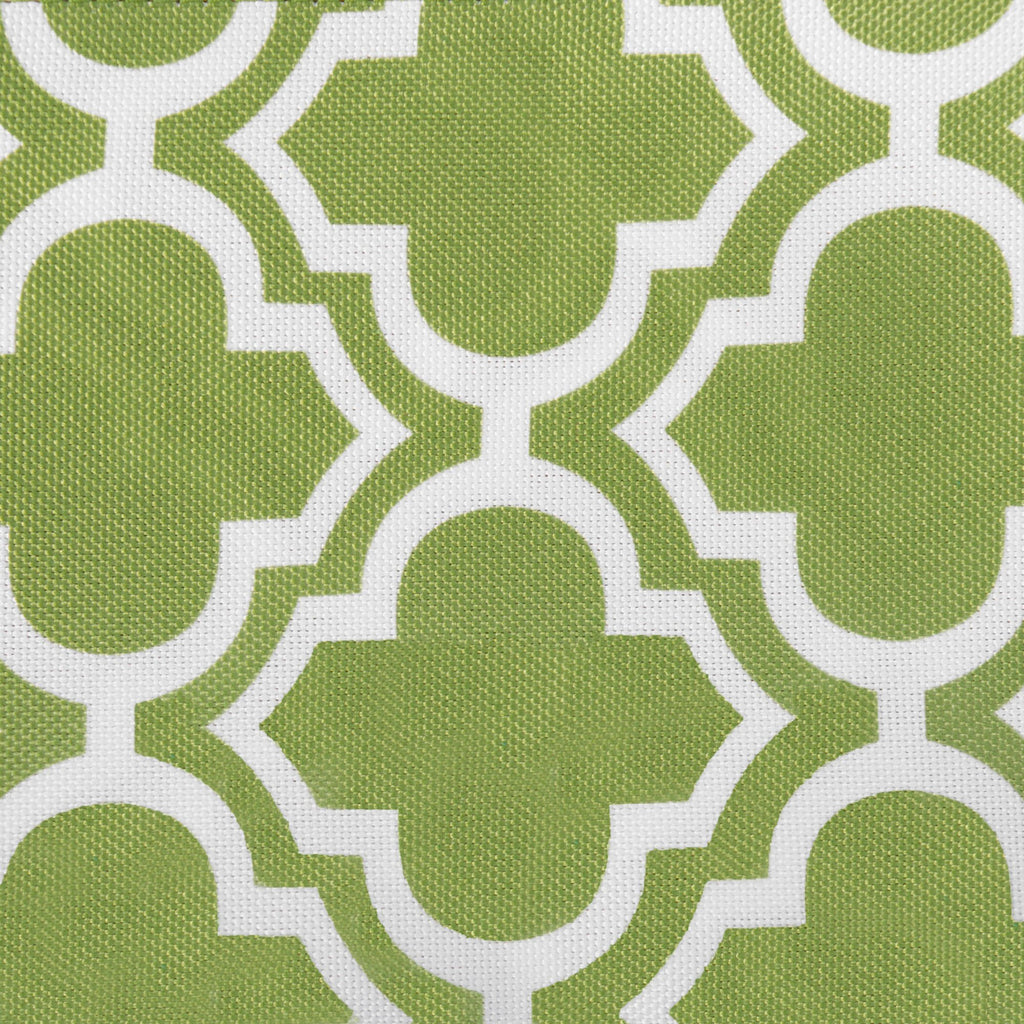 DII Green Lattice Outdoor Tablecloth