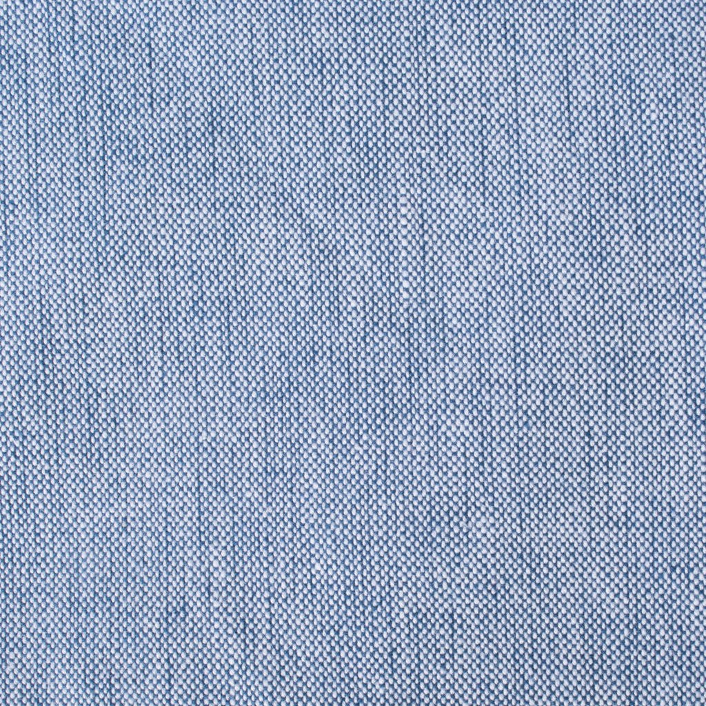 DII Blue Solid Chambray Tablecloth