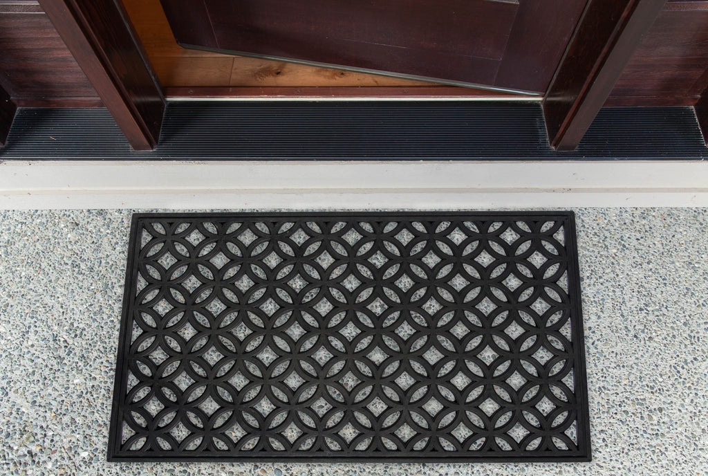 Lattice Rubber Doormat