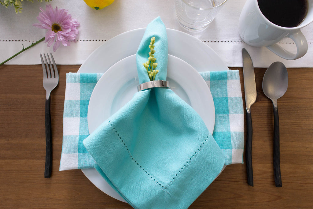 DII Off White Hemstitch Table Runner