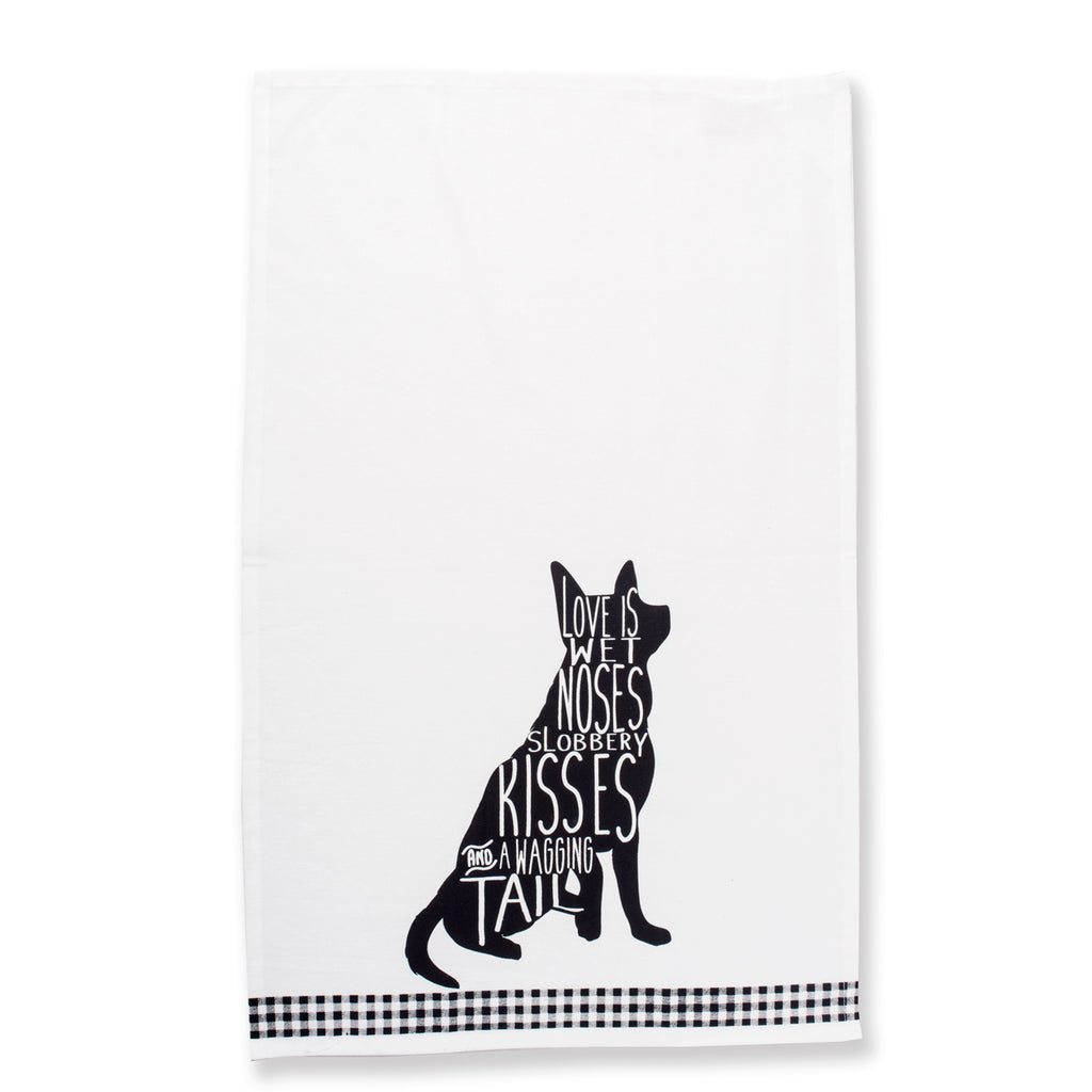 Dog Printed Dishtowel Set of 3