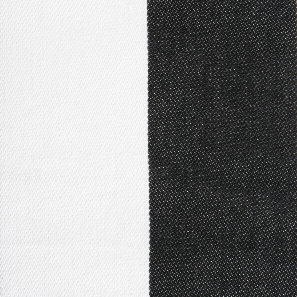 Black/White Dobby Stripe Napkin Set of 6