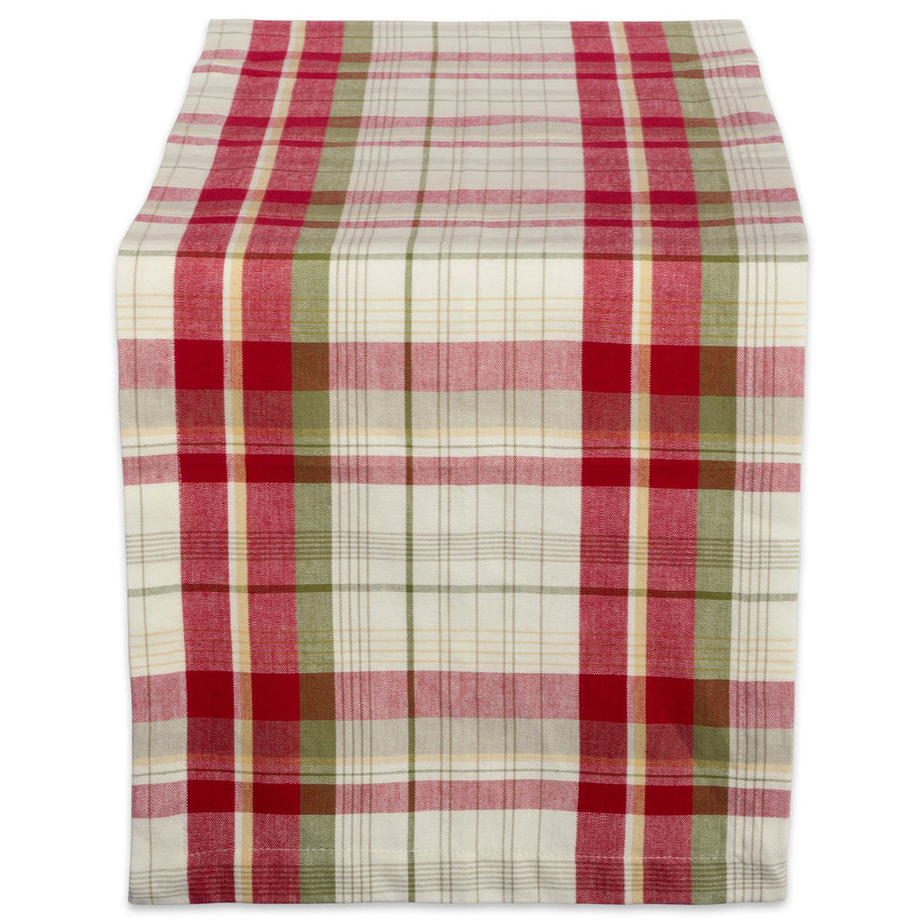 Orchard Plaid Table Runner 14x108