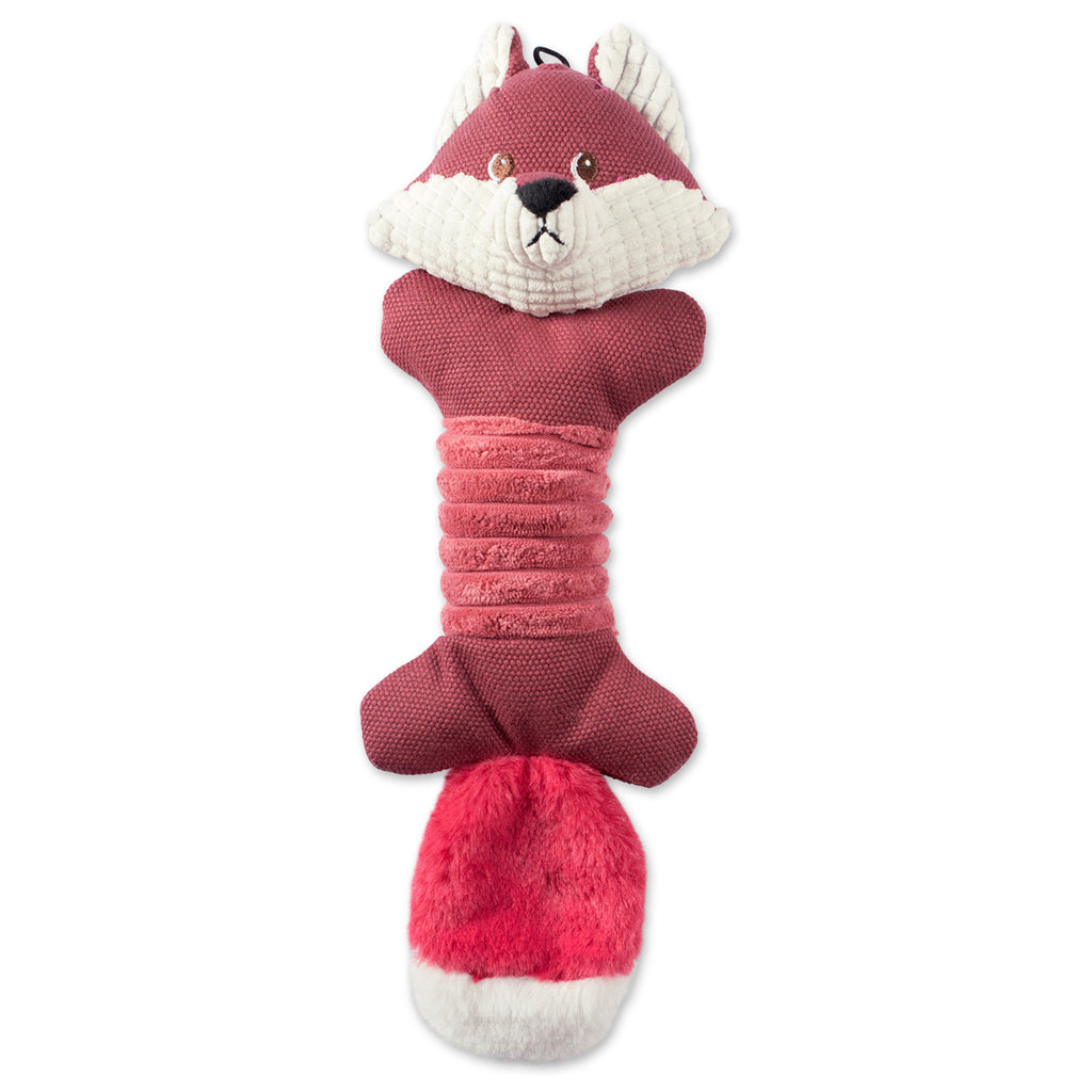 Fox Squeaky Bone Pet Toy