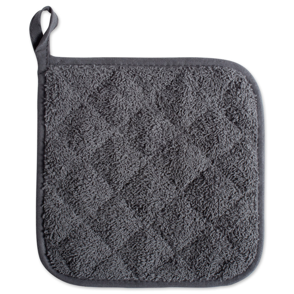 DII Mineral Terry Potholder Set of 3