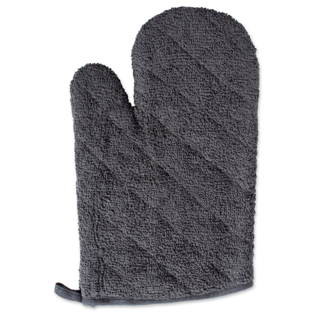 DII Mineral Terry Oven Mitt Set of 2