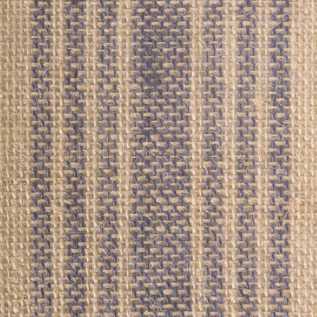 DII French Blue Middle Stripe Burlap Table Runner