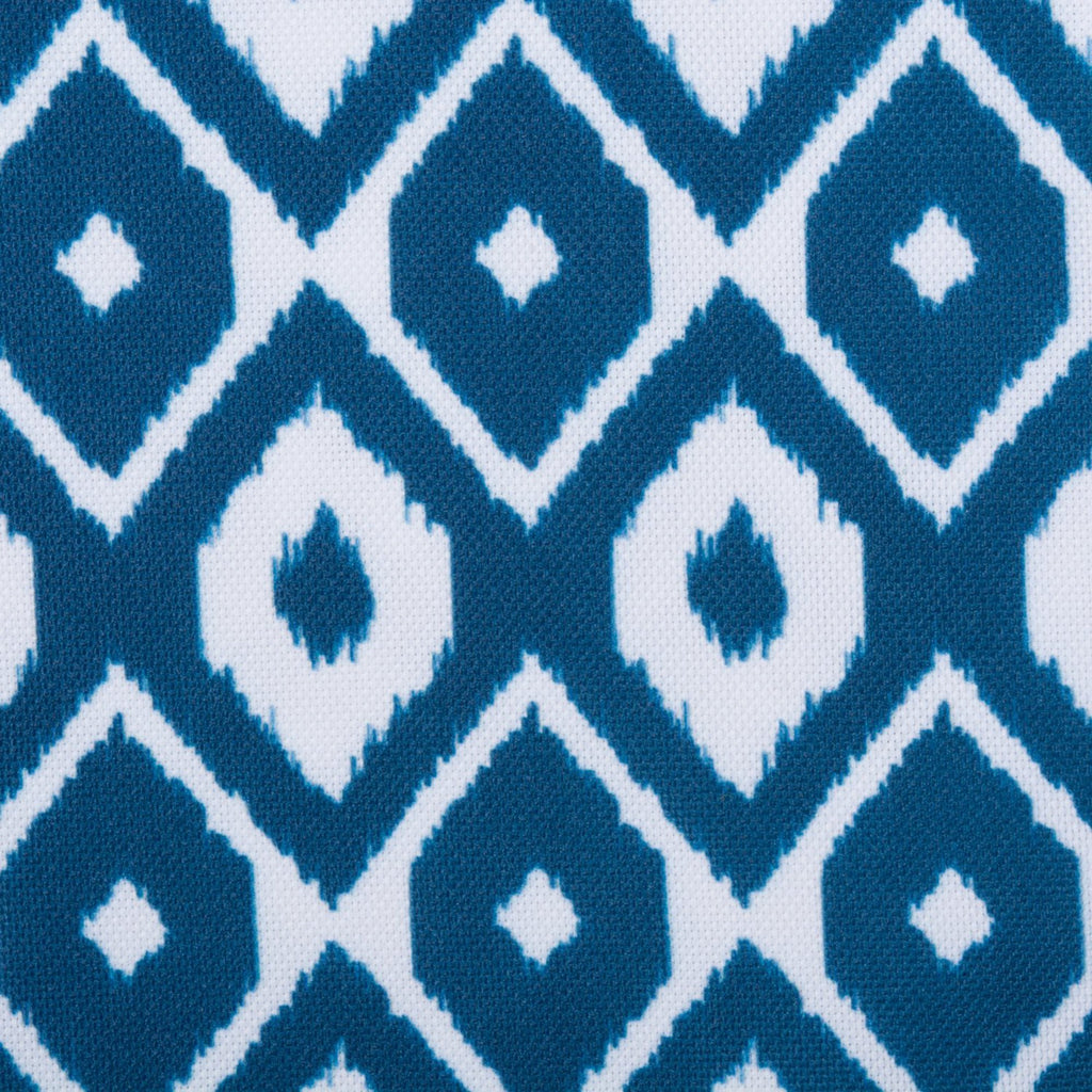 DII Blue Ikat Outdoor Table Runner With Zipper