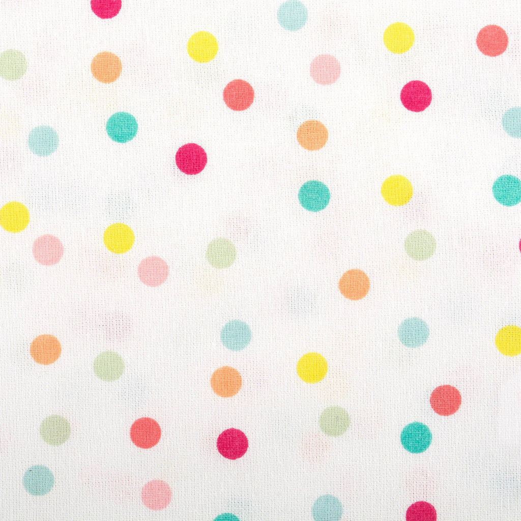 DII Multi Polka Dots Print Tablecloth