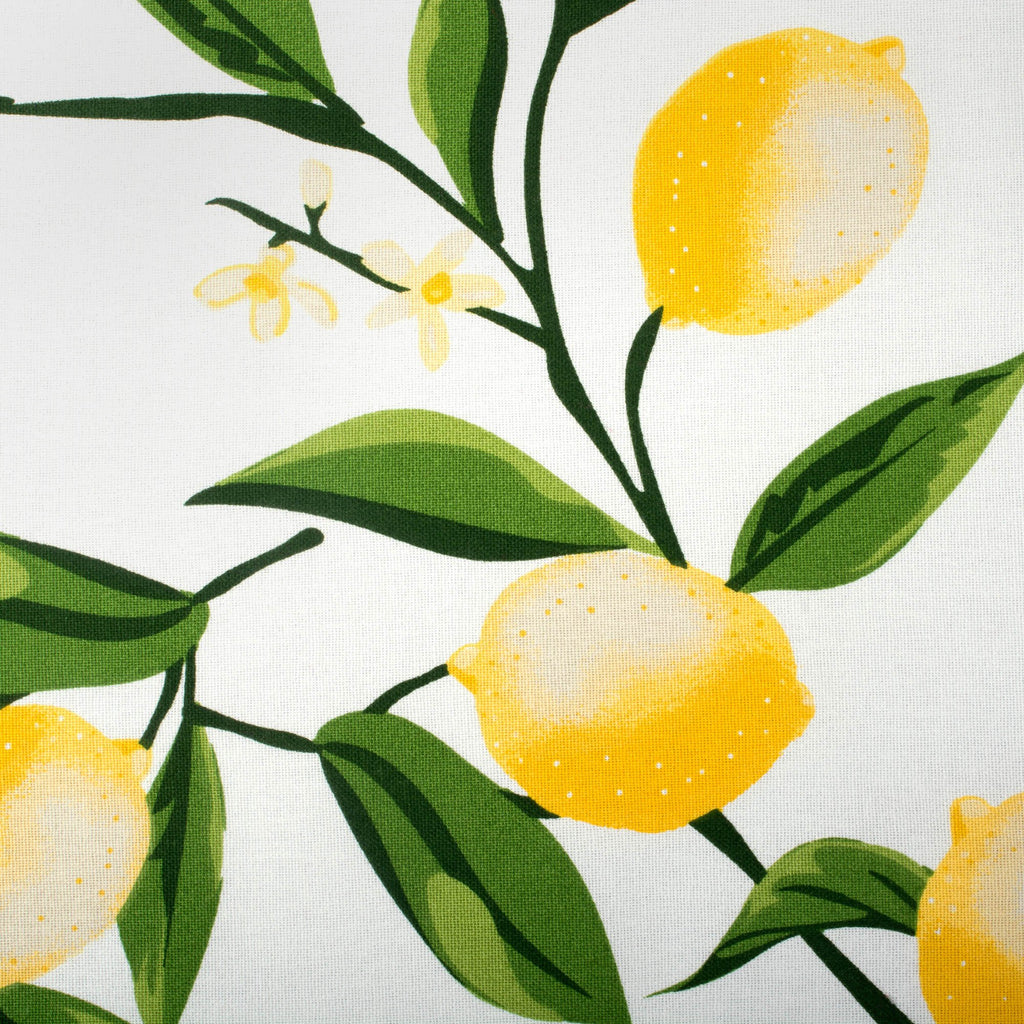 DII Lemon Bliss Print Tablecloth