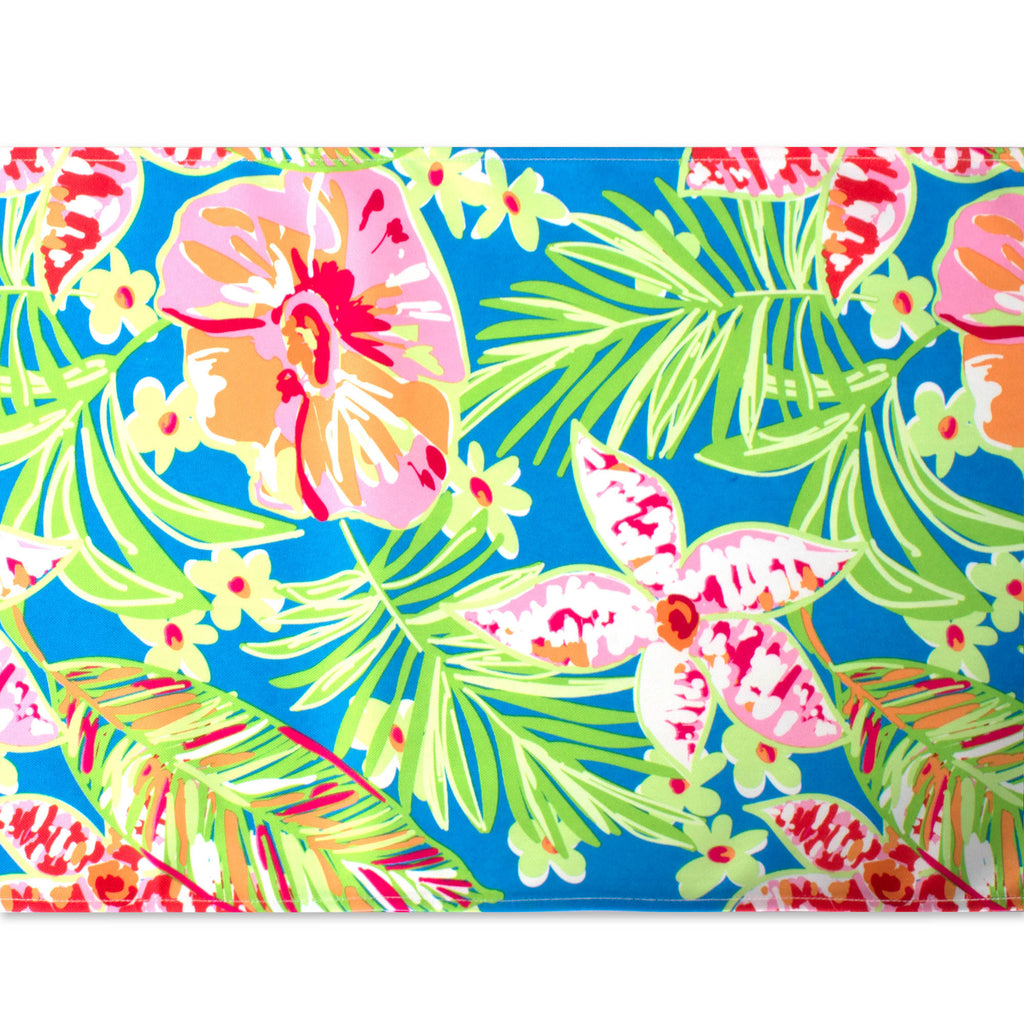Summer Floral Outdoor Table Runner 14X72