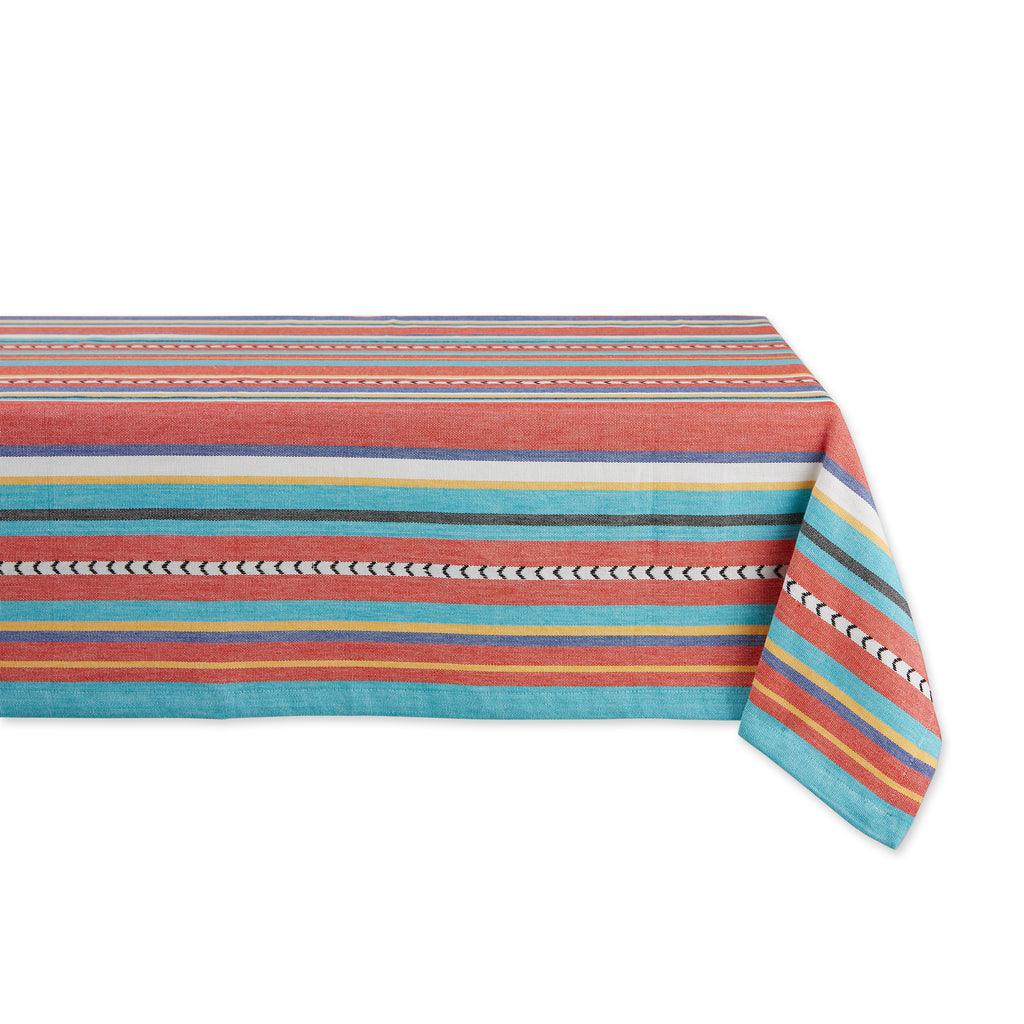 Verano Stripe Tablecloth 52X52