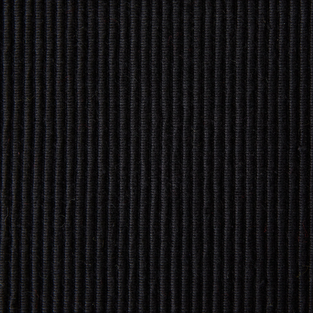 Black Ribbed Placemat Set of 6